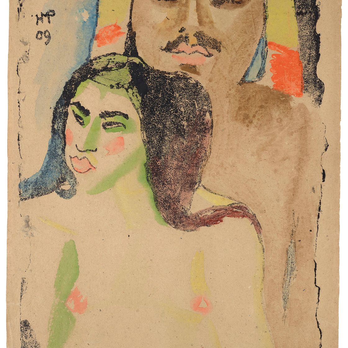 Max Pechstein — Манн и Вайб (Weib und Mann)