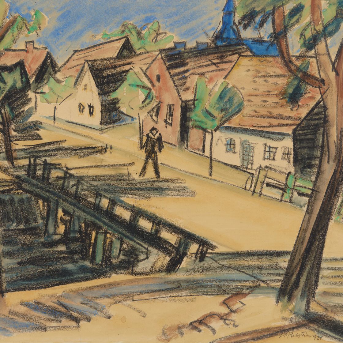 Max Pechstein — Гроссе Мюленграбенбрюкке (Северная Померания)
