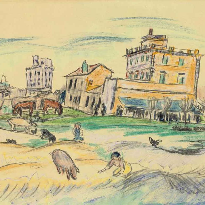 Max Pechstein — Фьюмичино
