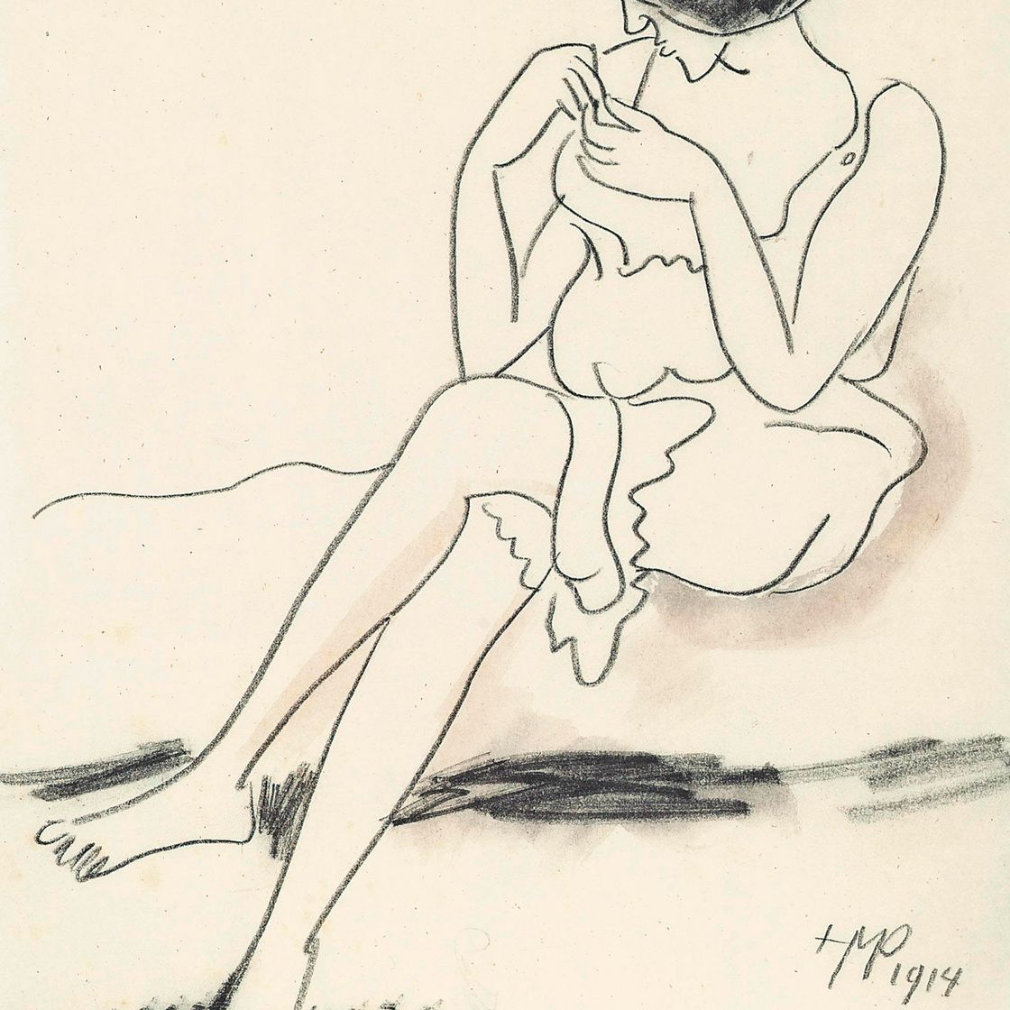 Max Pechstein — Бейм-Трегеркнепфен