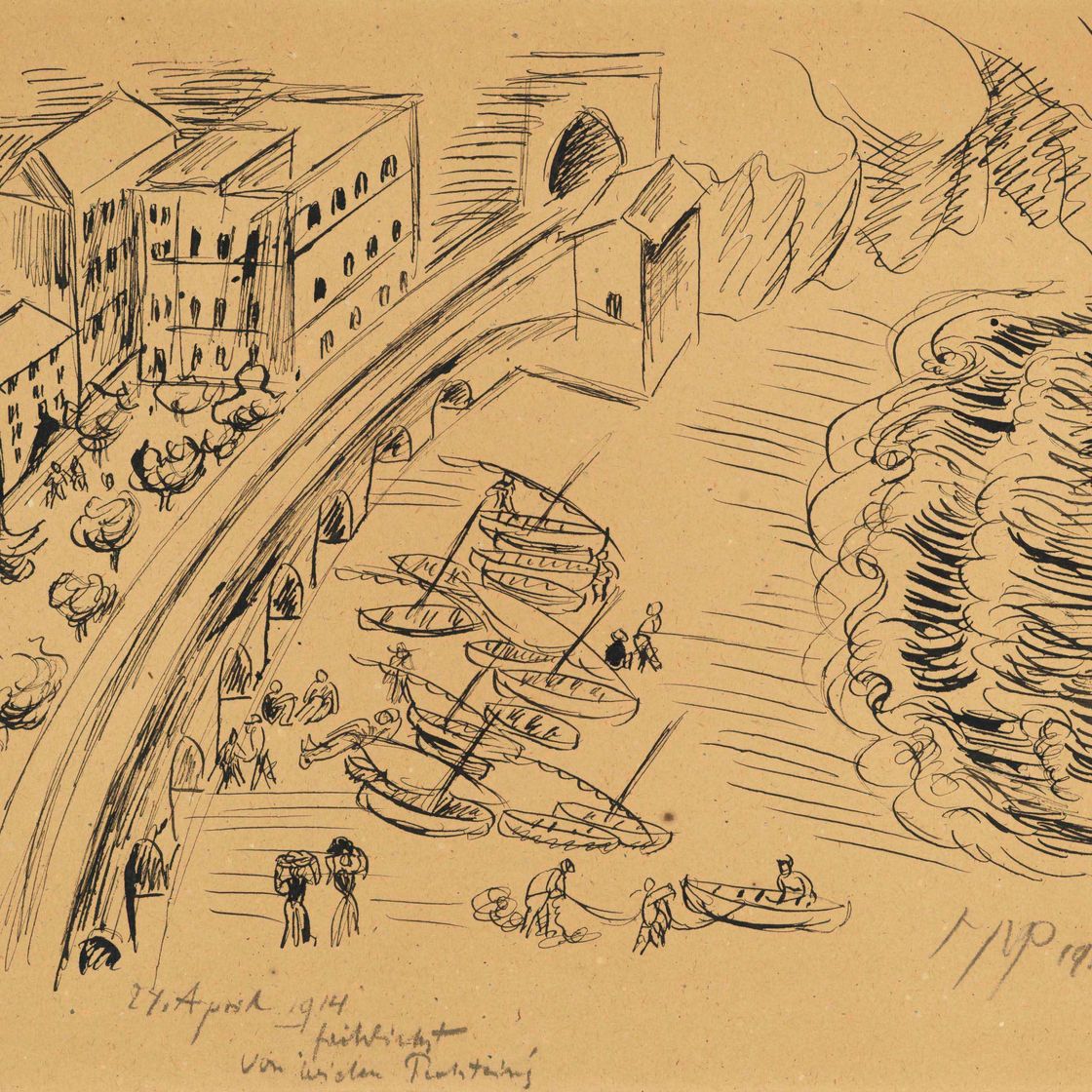 Max Pechstein — Блик в Монтероссо-аль-Маре