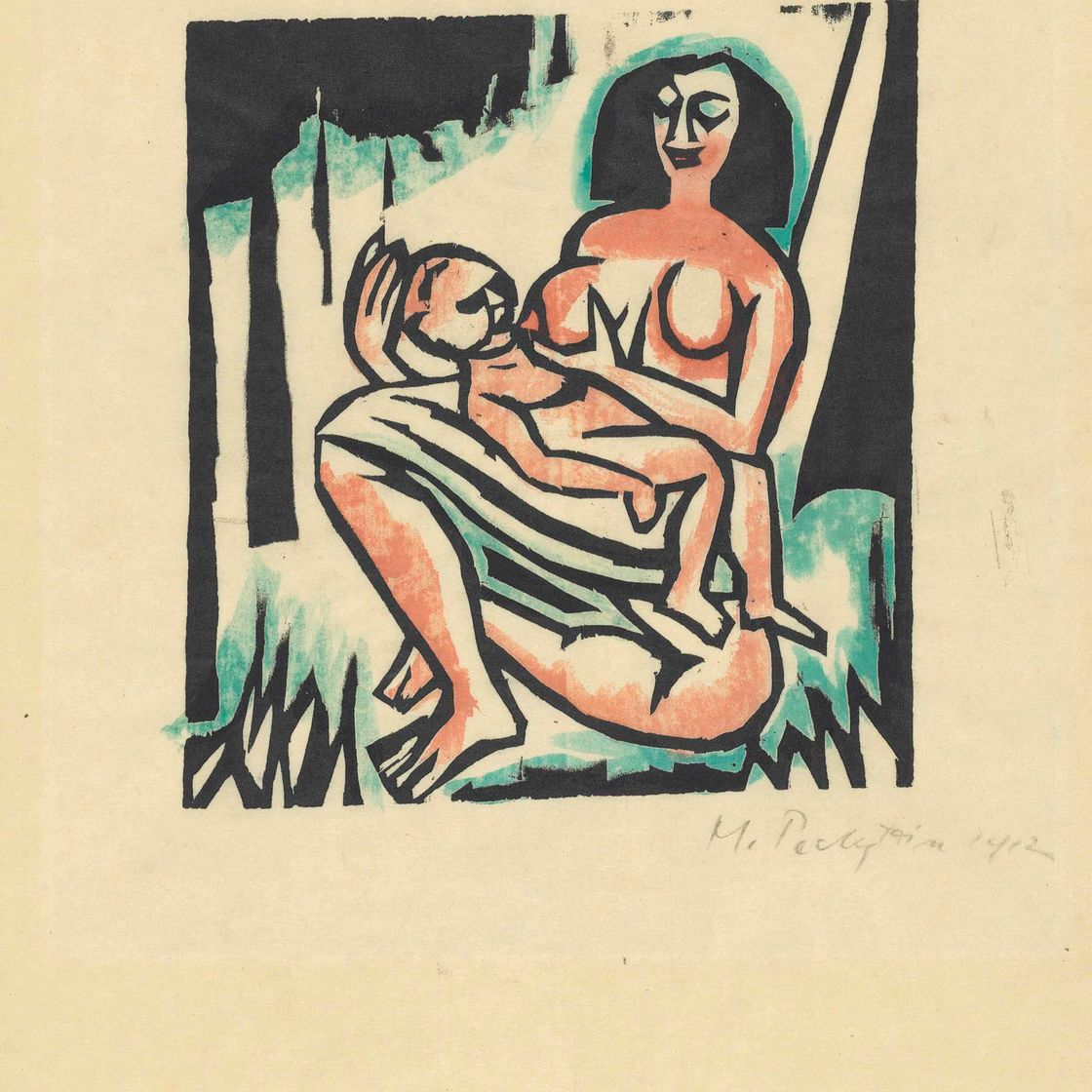 Max Pechstein — Бормотание и доброта
