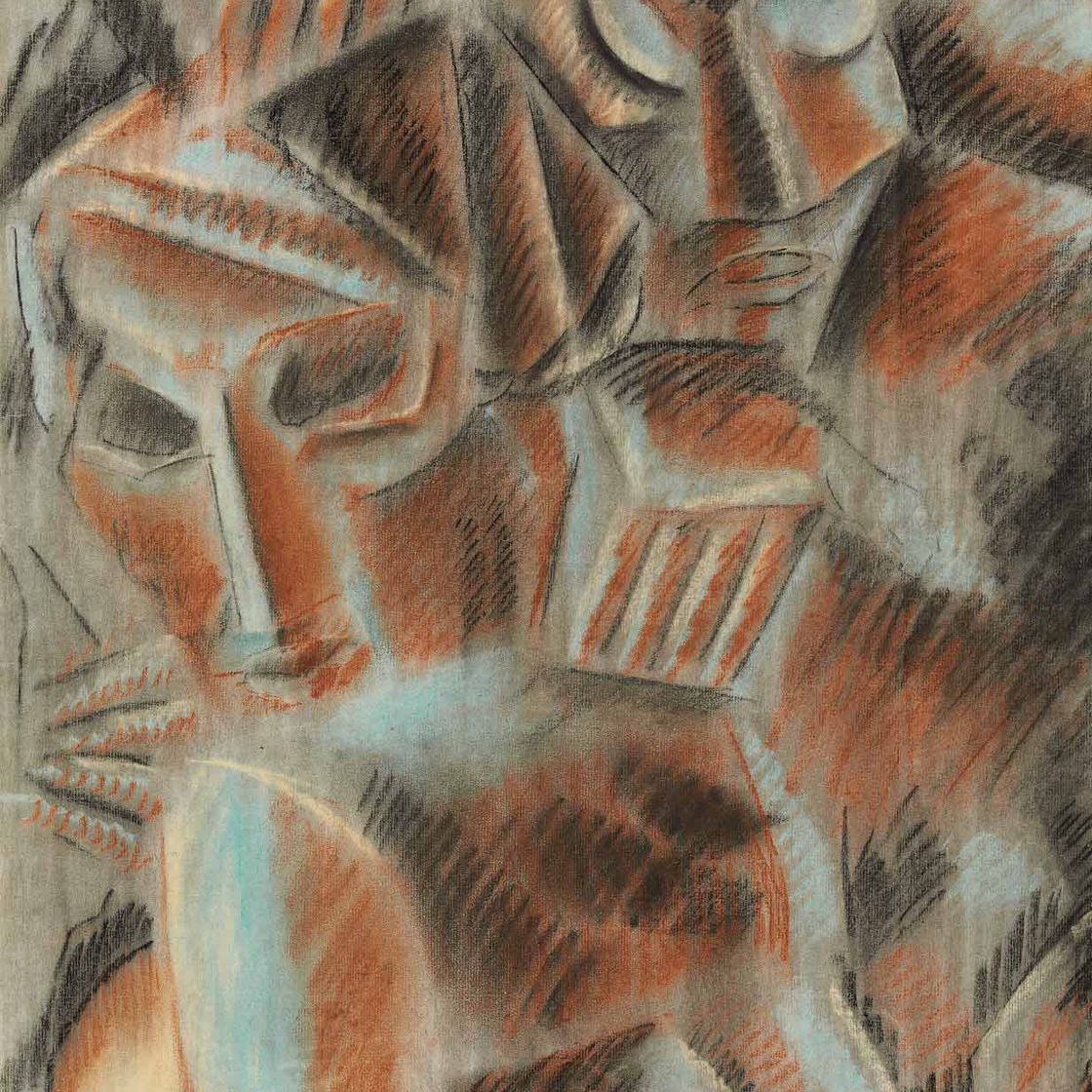Max Weber — Две скульптурные головы