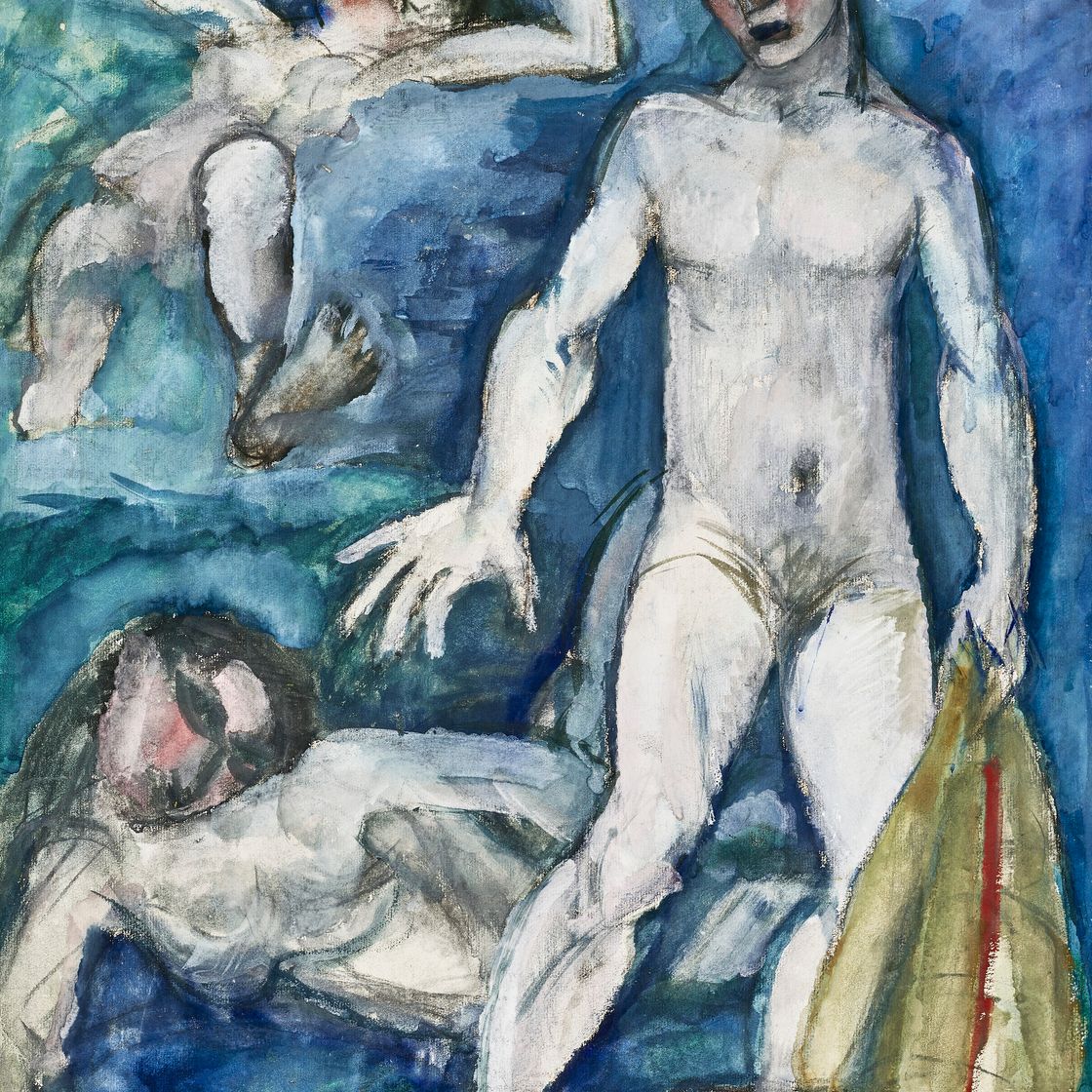 Max Weber — Три фигуры, изображение 1