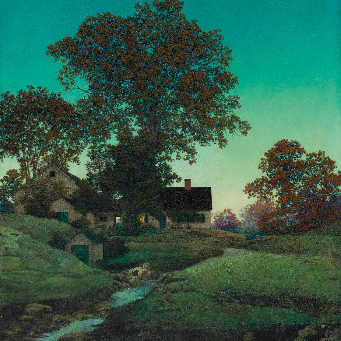 Maxfield Parrish — Вечер