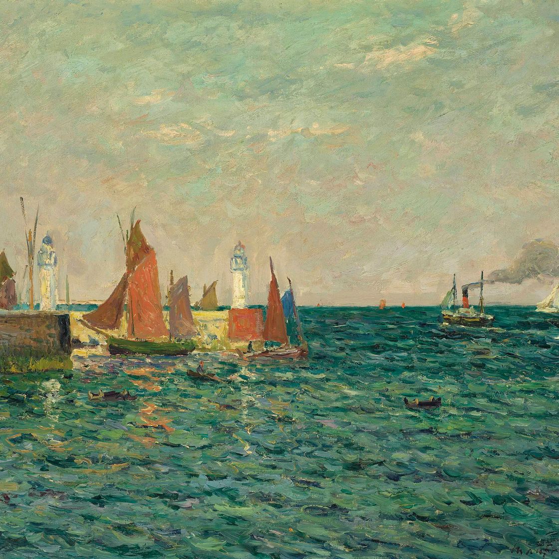 Maxime Maufra — Вход в Дворцовый порт