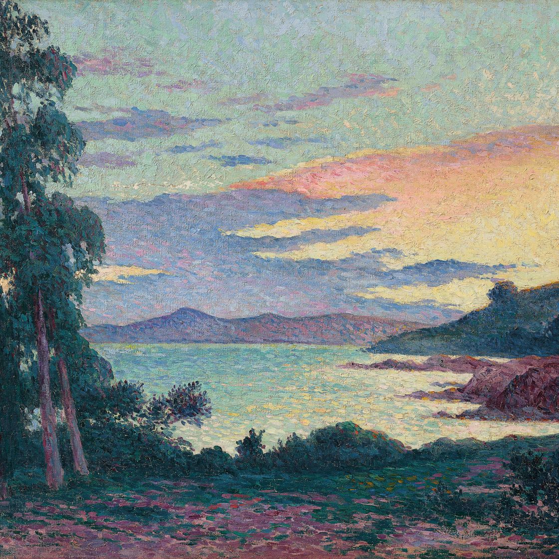 Maximilien Luce — Ла Фоссет Сен-Клер, пре-дю-Лаванду