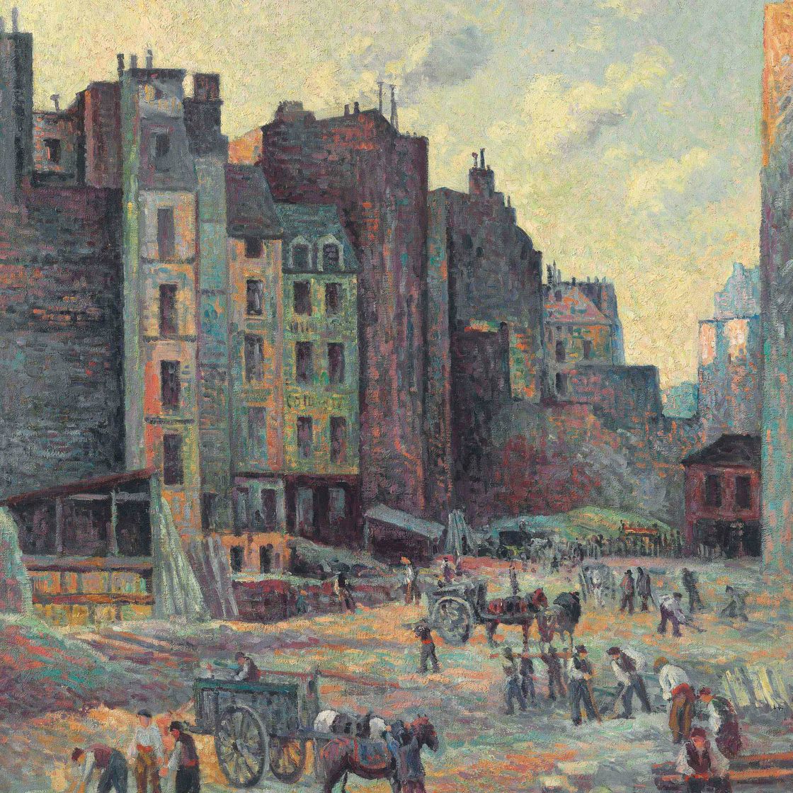 Maximilien Luce — Париж, демонстрации