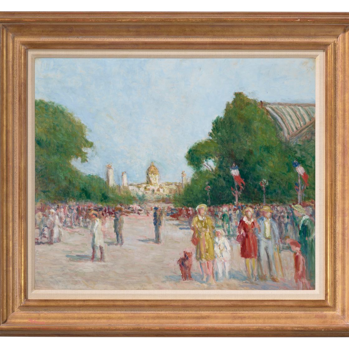 Maximilien Luce — Улица Уинстона Черчилля, Париж, изображение 2