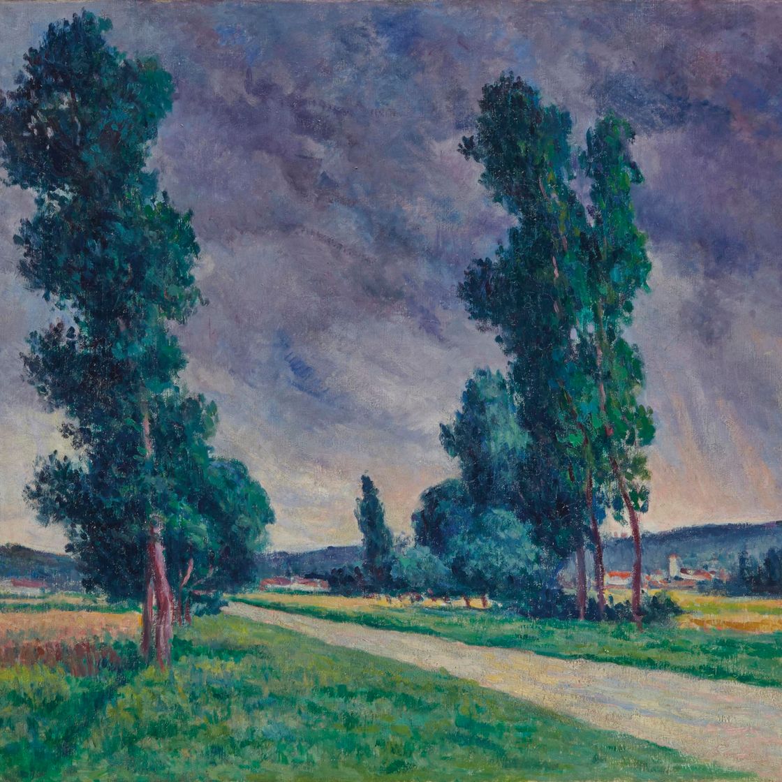 Maximilien Luce — Бесси-сюр-Кюре, ла-Рут