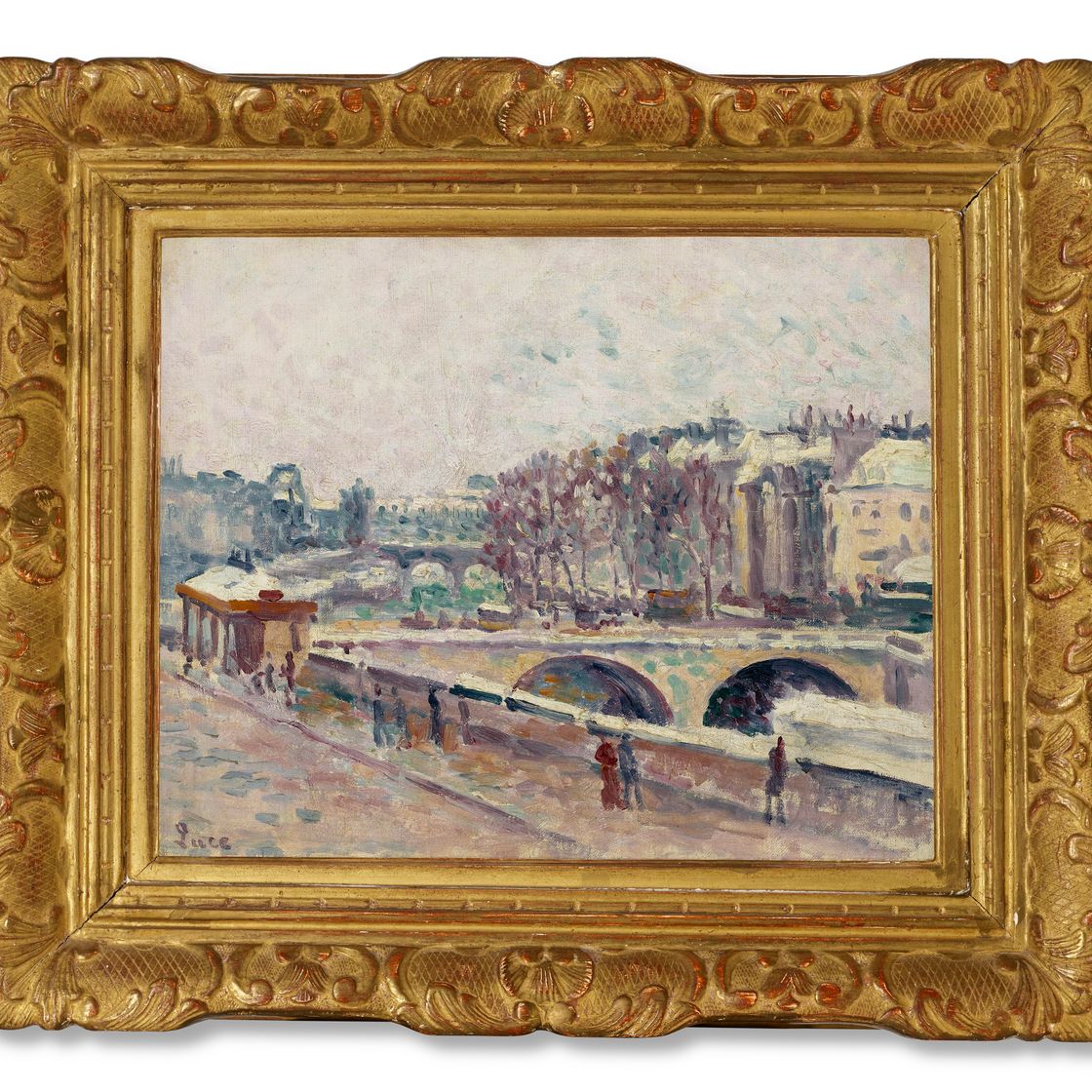 Maximilien Luce — Набережная Сен-Мишель, изображение 2