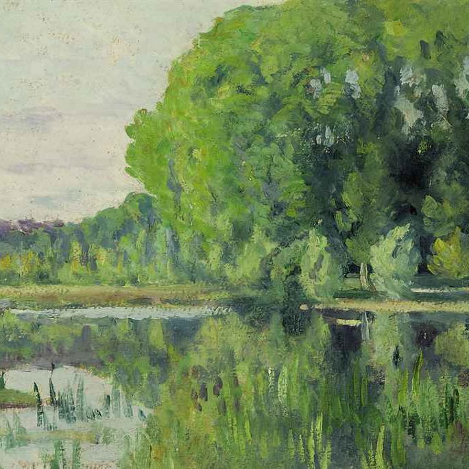 Maximilien Luce — Мулине, л'Этан