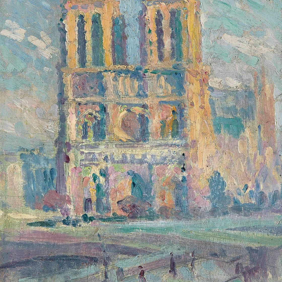 Maximilien Luce — Собор Парижской Богоматери