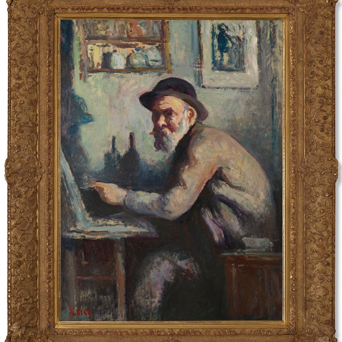 Maximilien Luce — Автопортрет кавалера, изображение 4