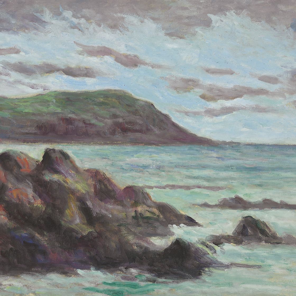 Maximilien Luce — Рошер-пре-де-Сен-Мало