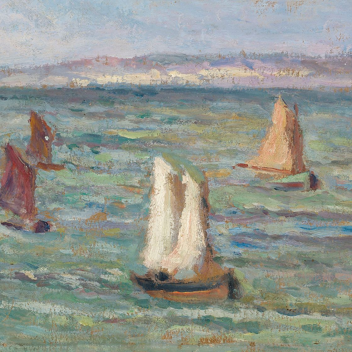 Maximilien Luce — Замок в окрестностях Онфлера