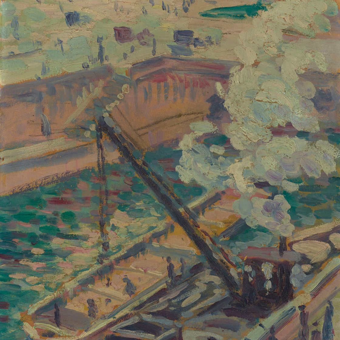 Maximilien Luce — Прогулка по Собору Парижской Богоматери