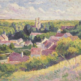 Maximilien Luce — Мулине, ле-Виллидж