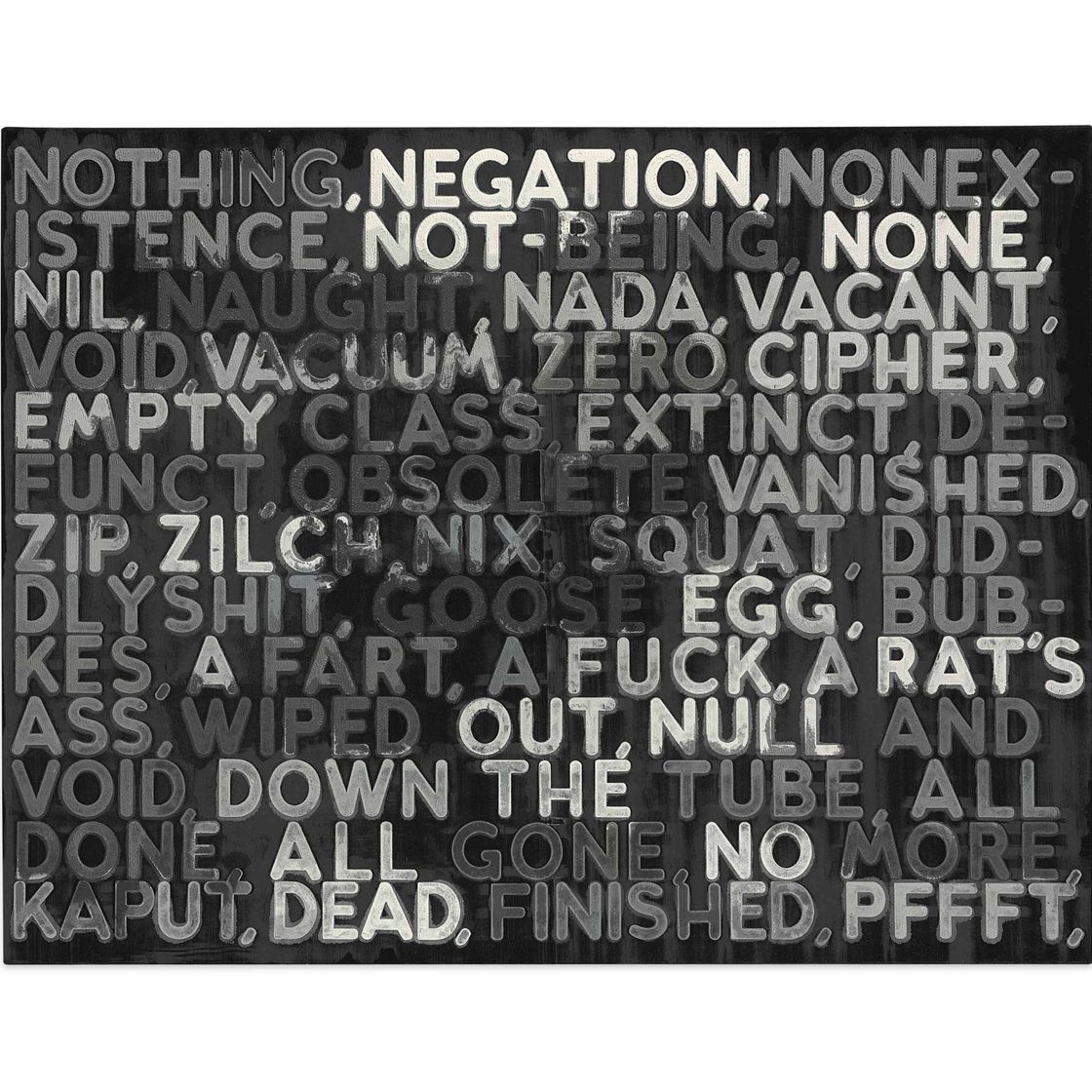 Mel Bochner — Ничего