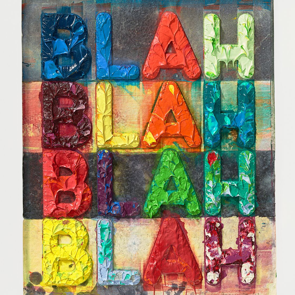 Mel Bochner — Бла-бла-бла