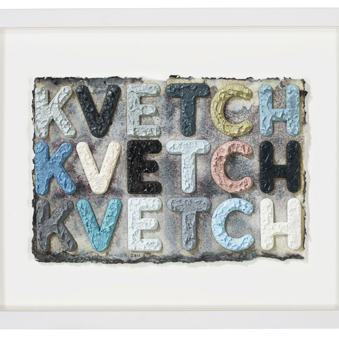 Mel Bochner — Кветч, Кветч, Кветч, Кветч, изображение 2