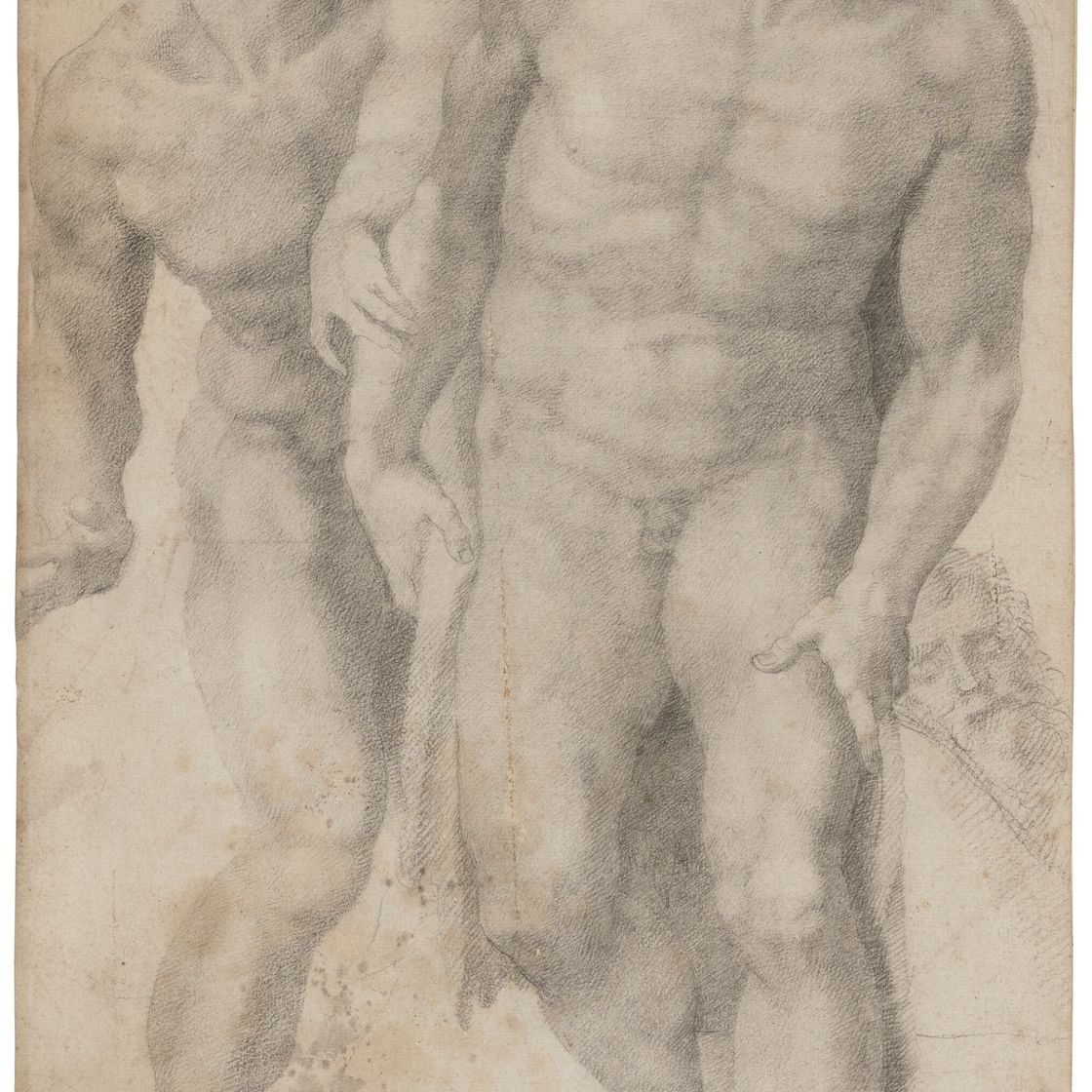 Michelangelo — Святой Иоанн Креститель на Страшном суде в честь Микеланджело, изображение 1
