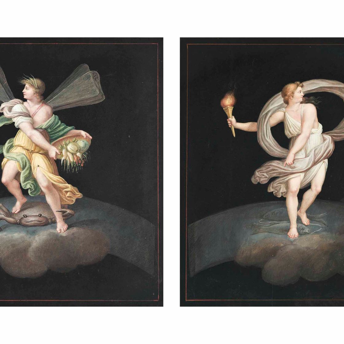 Michelangelo — Аллегория света, аллегория изобилия