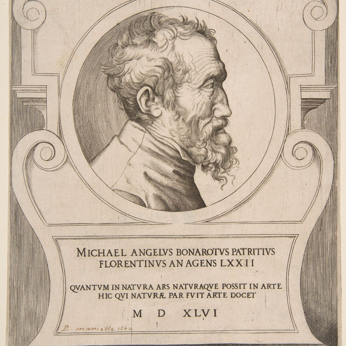 Michelangelo — Схема прямоугольного куска мрамора, изображение 5