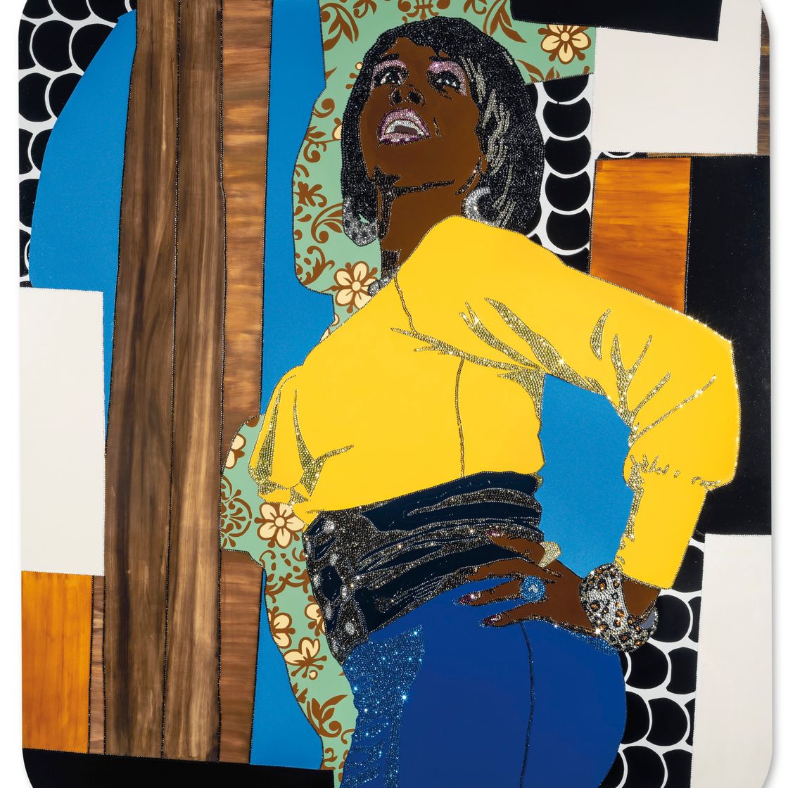 Mickalene Thomas — Не Забывай обо Мне (Кери).