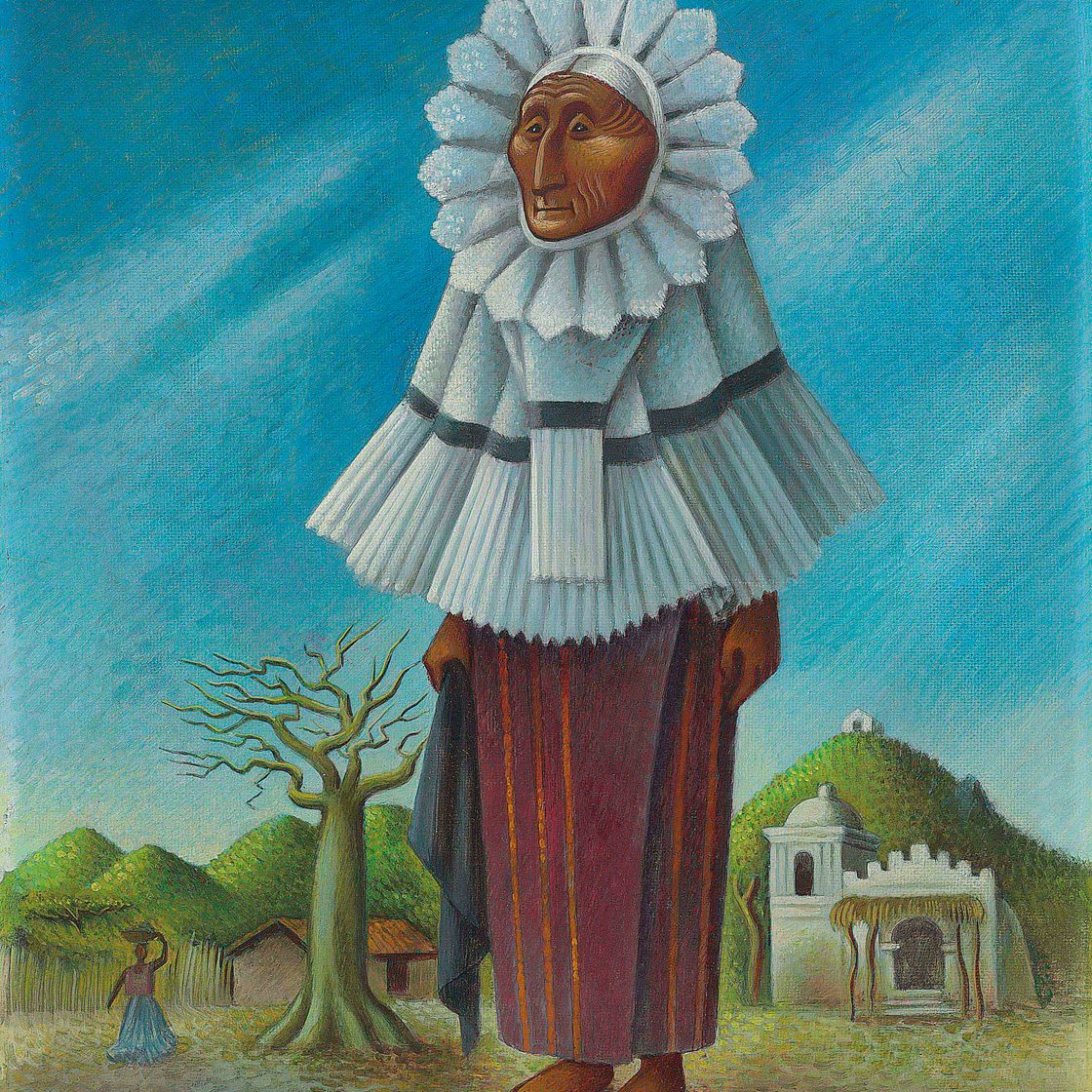 Miguel Covarrubias — Женщина из Теуантепека