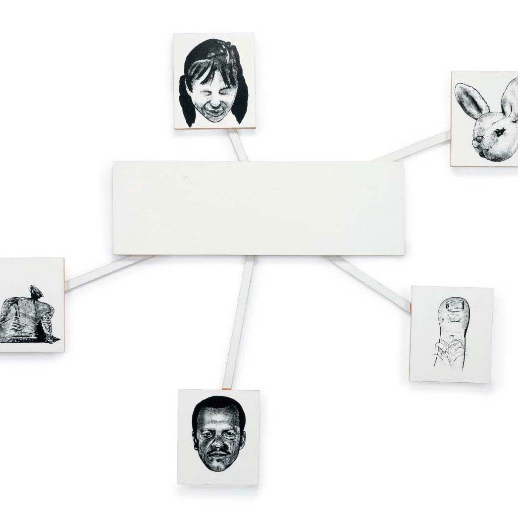 Mike Kelley — Снежинка (центр и периферия №3)