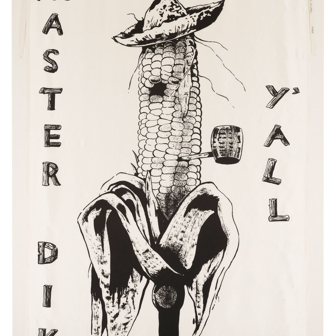 Mike Kelley — Анютины глазки из металла / Покрытое гвоздиками копыто, изображение 9