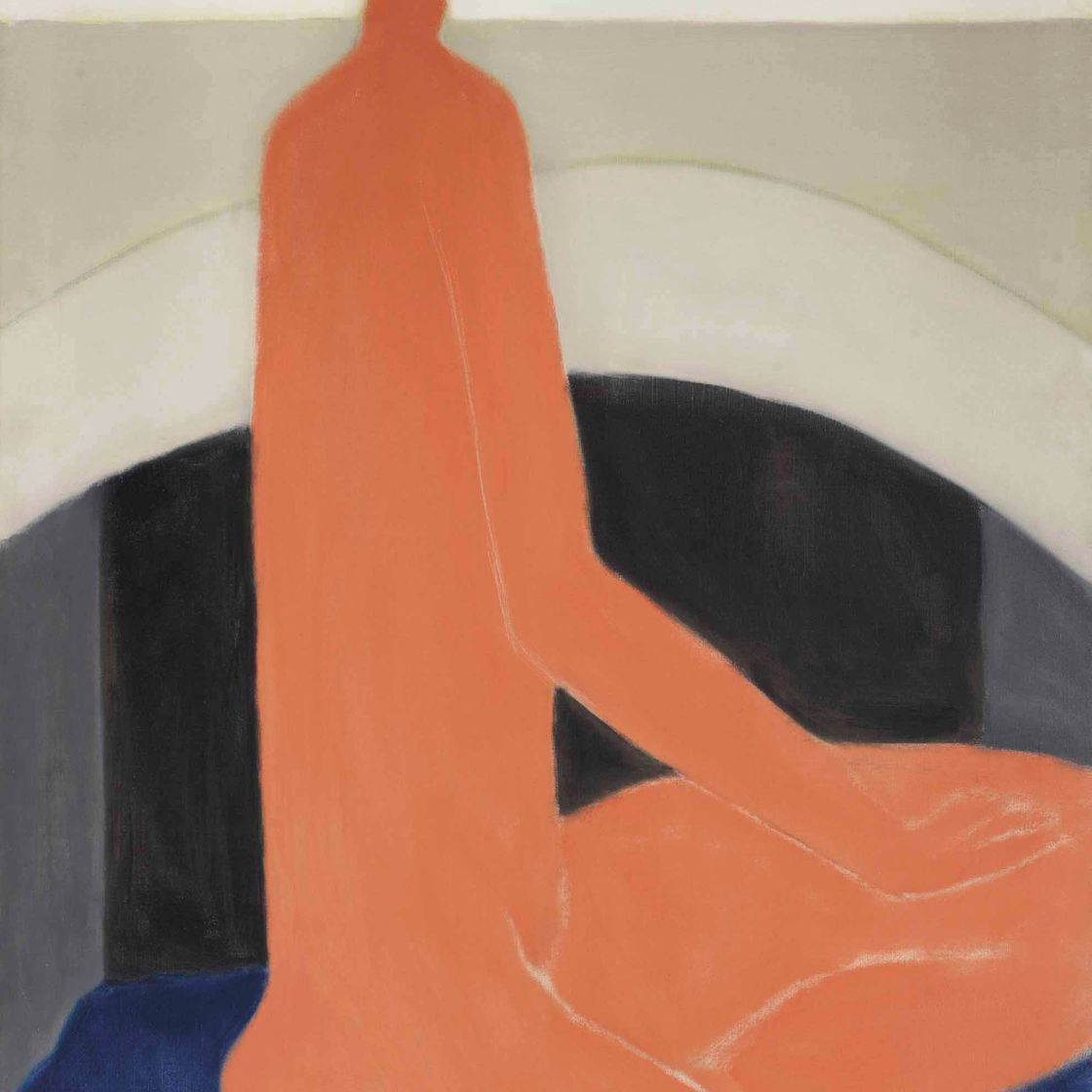 Milton Avery — Красный Ню