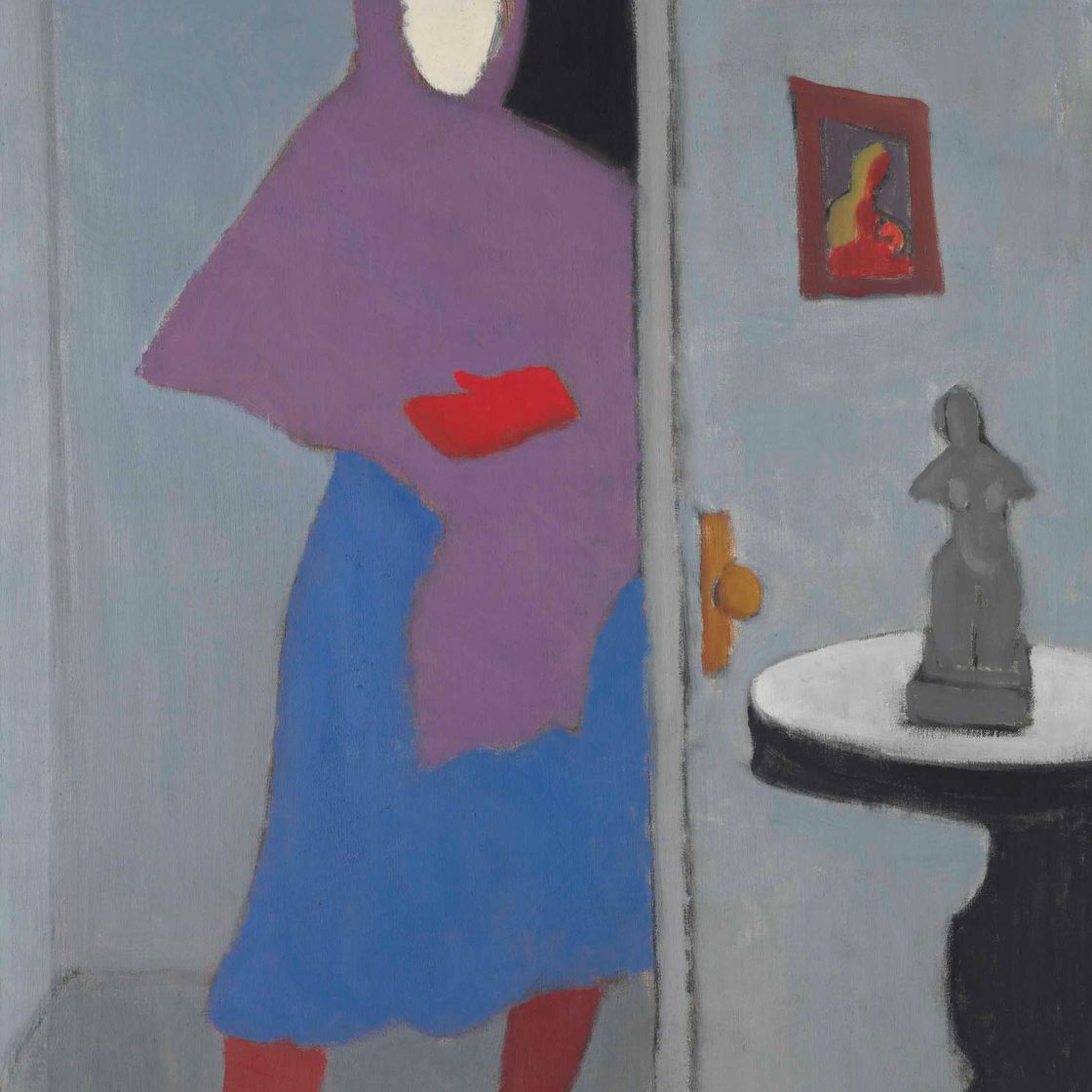 Milton Avery — Женщина с Ребозо