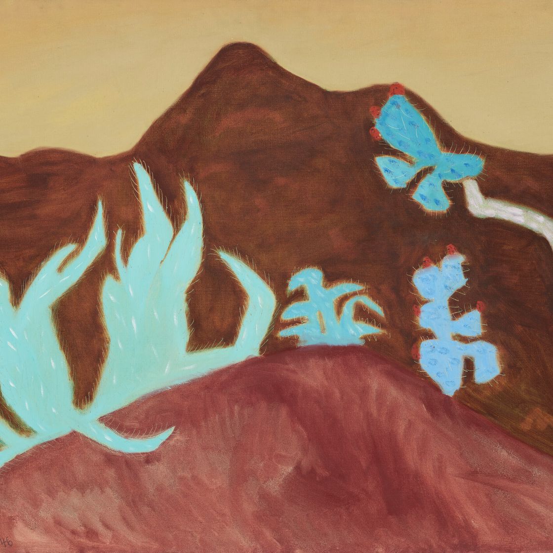 Milton Avery — Кактус, изображение 1
