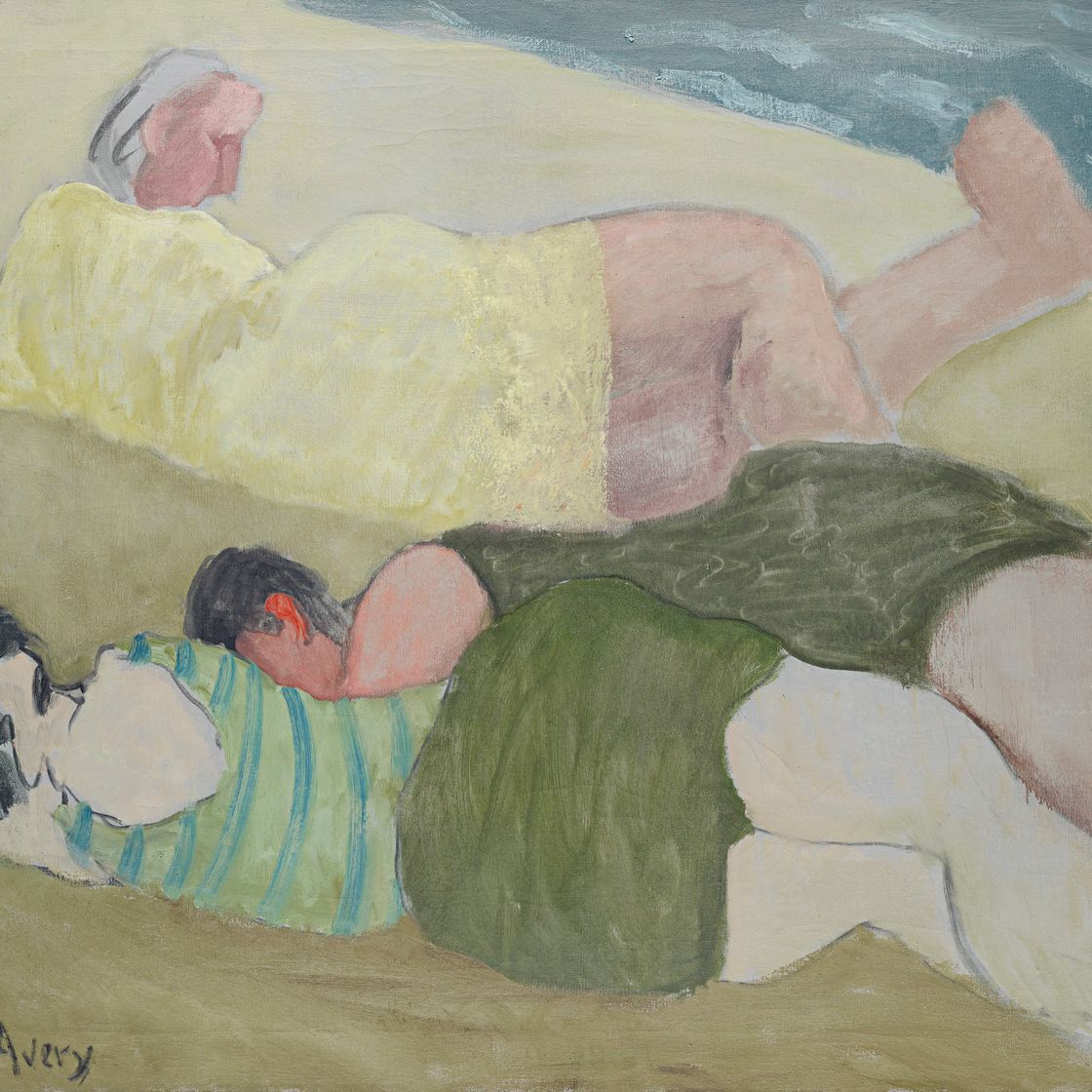 Milton Avery — Купальщики