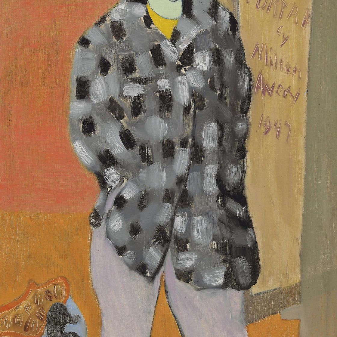 Milton Avery — Автопортрет