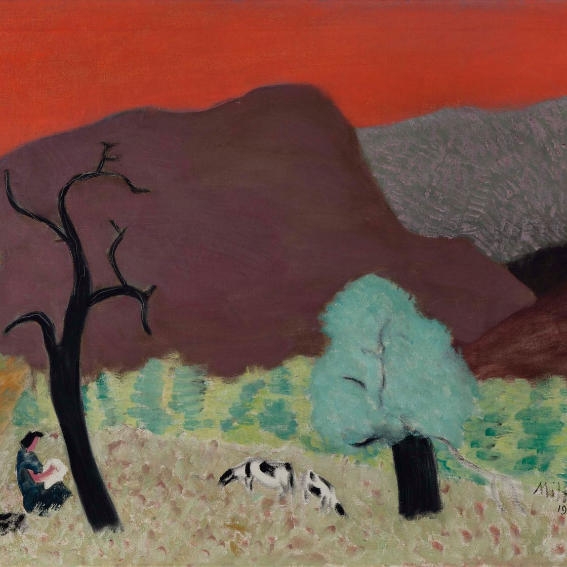 Milton Avery — Розовое небо