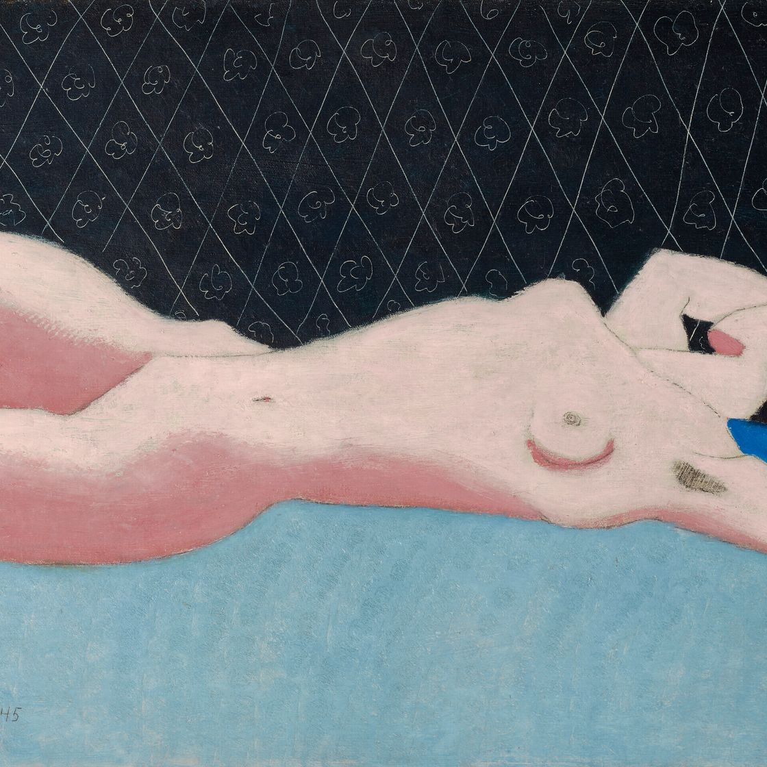Milton Avery — Лежащий обнаженный, изображение 1