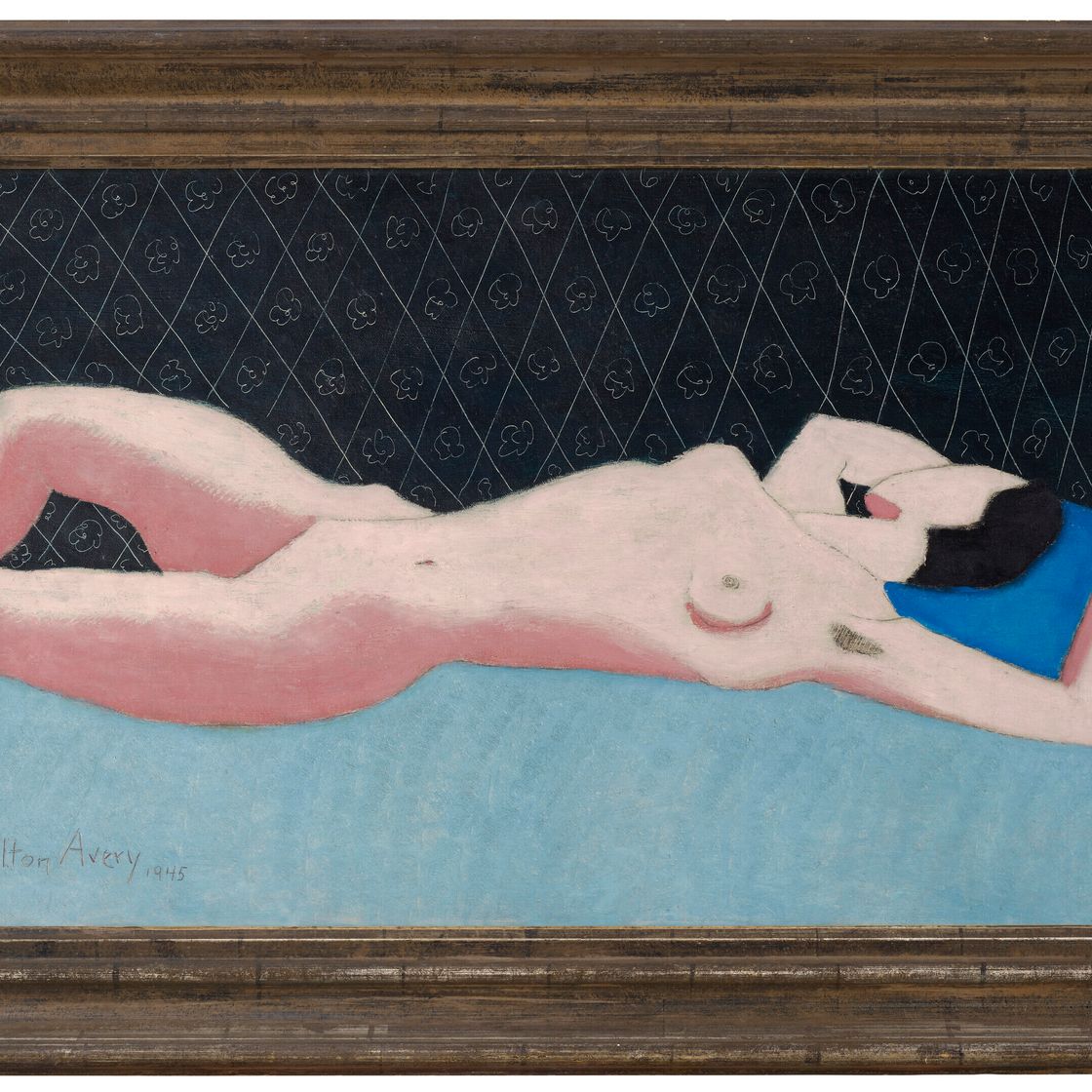 Milton Avery — Лежащий обнаженный, изображение 2