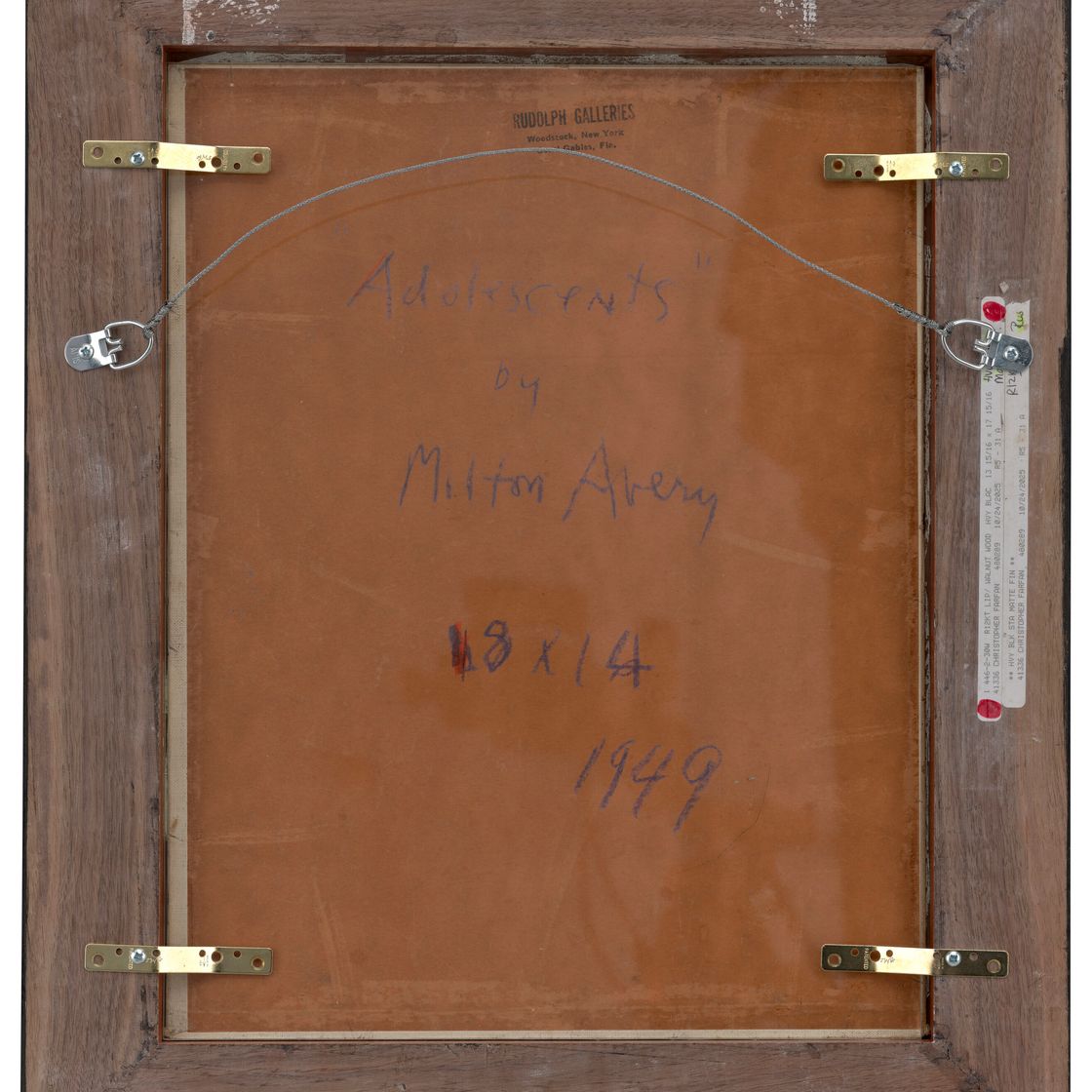 Milton Avery — Подростки, изображение 3