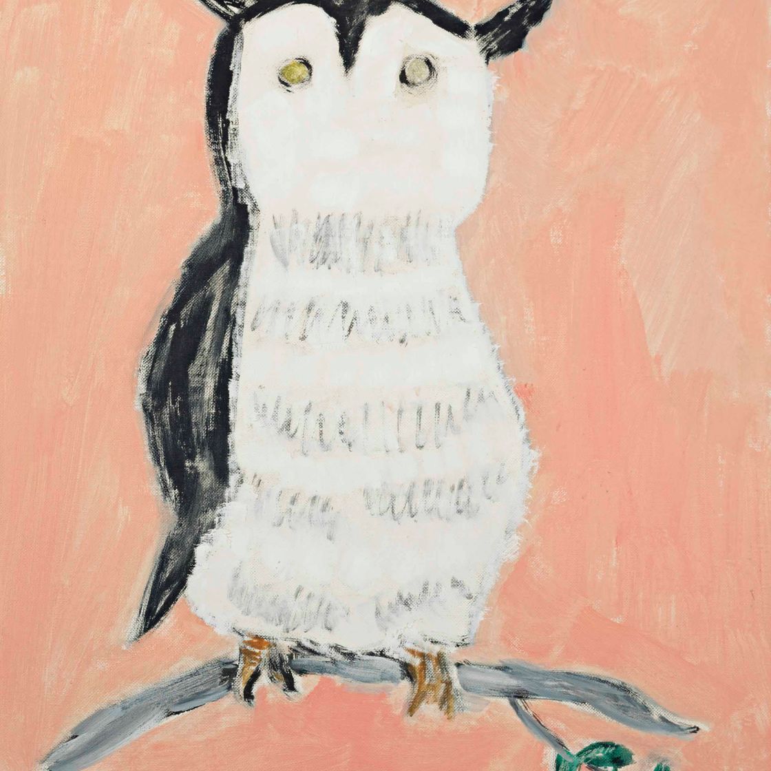 Milton Avery — Желтоглазая сова