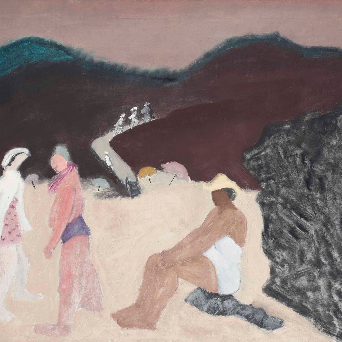 Milton Avery — Калифорнийский пляж