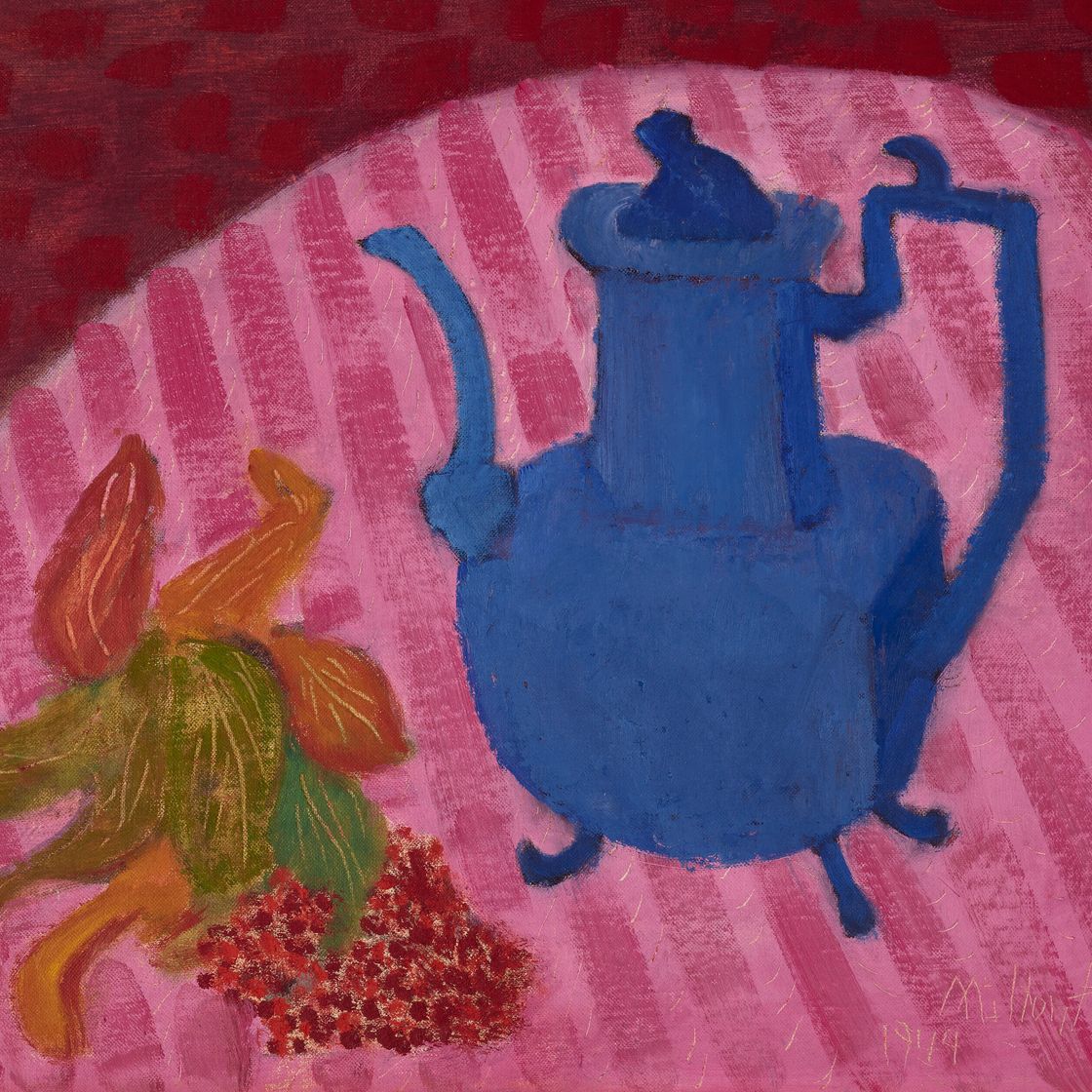 Milton Avery — Синий чайник, изображение 1