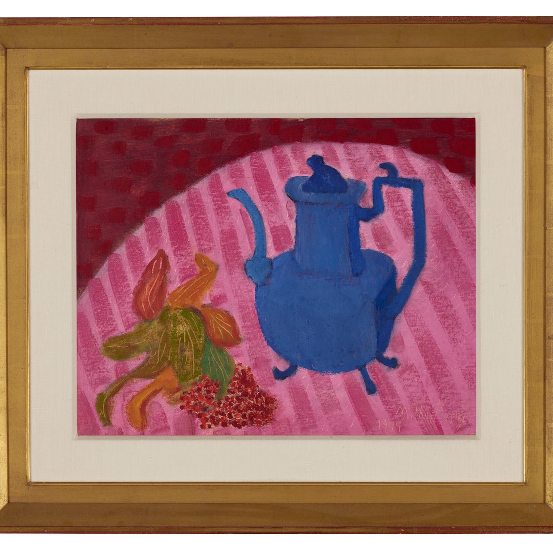 Milton Avery — Синий чайник, изображение 2