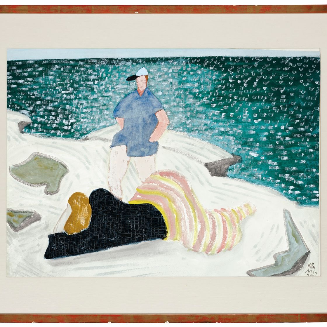Milton Avery — Женщина со льдом, изображение 2