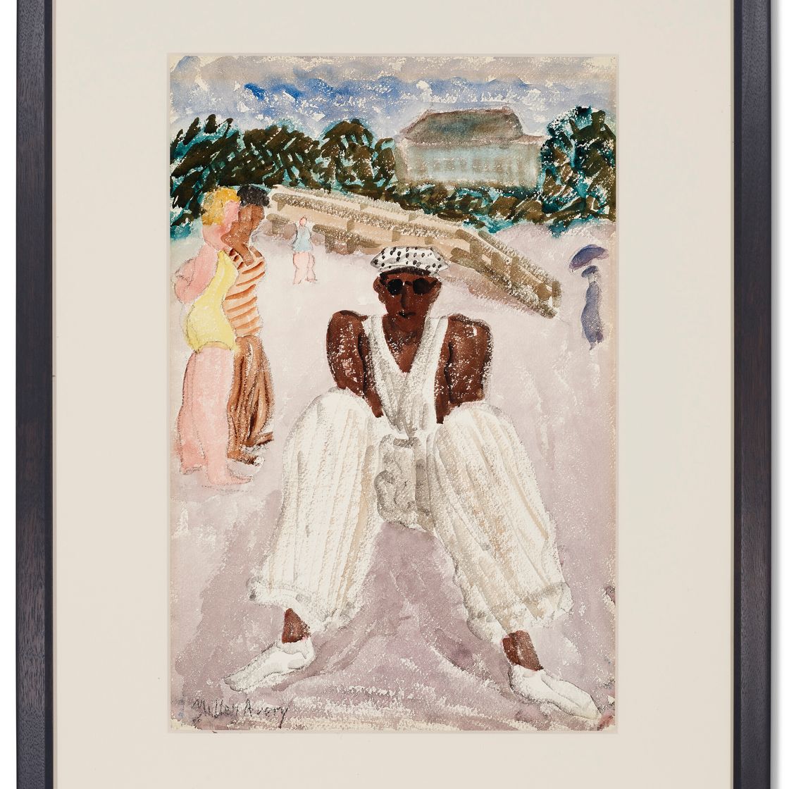 Milton Avery — Пляж в Глостере, изображение 2
