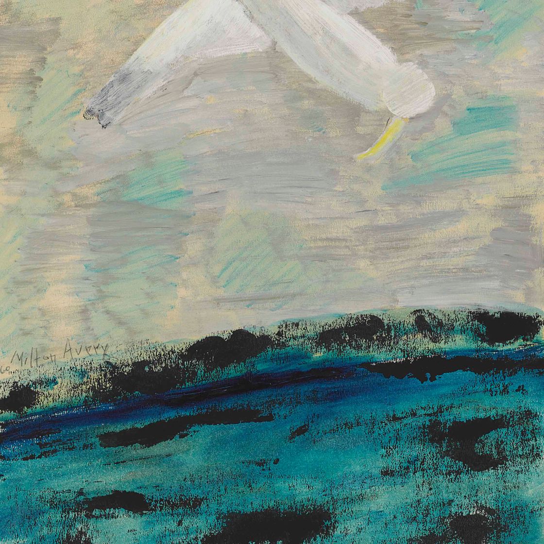 Milton Avery — Ныряющая птица