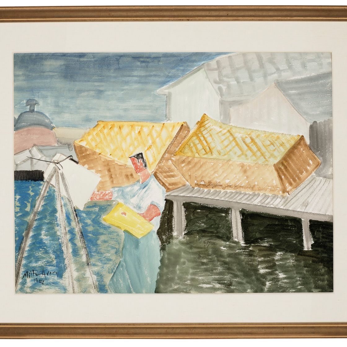 Milton Avery — Художник за работой, изображение 2