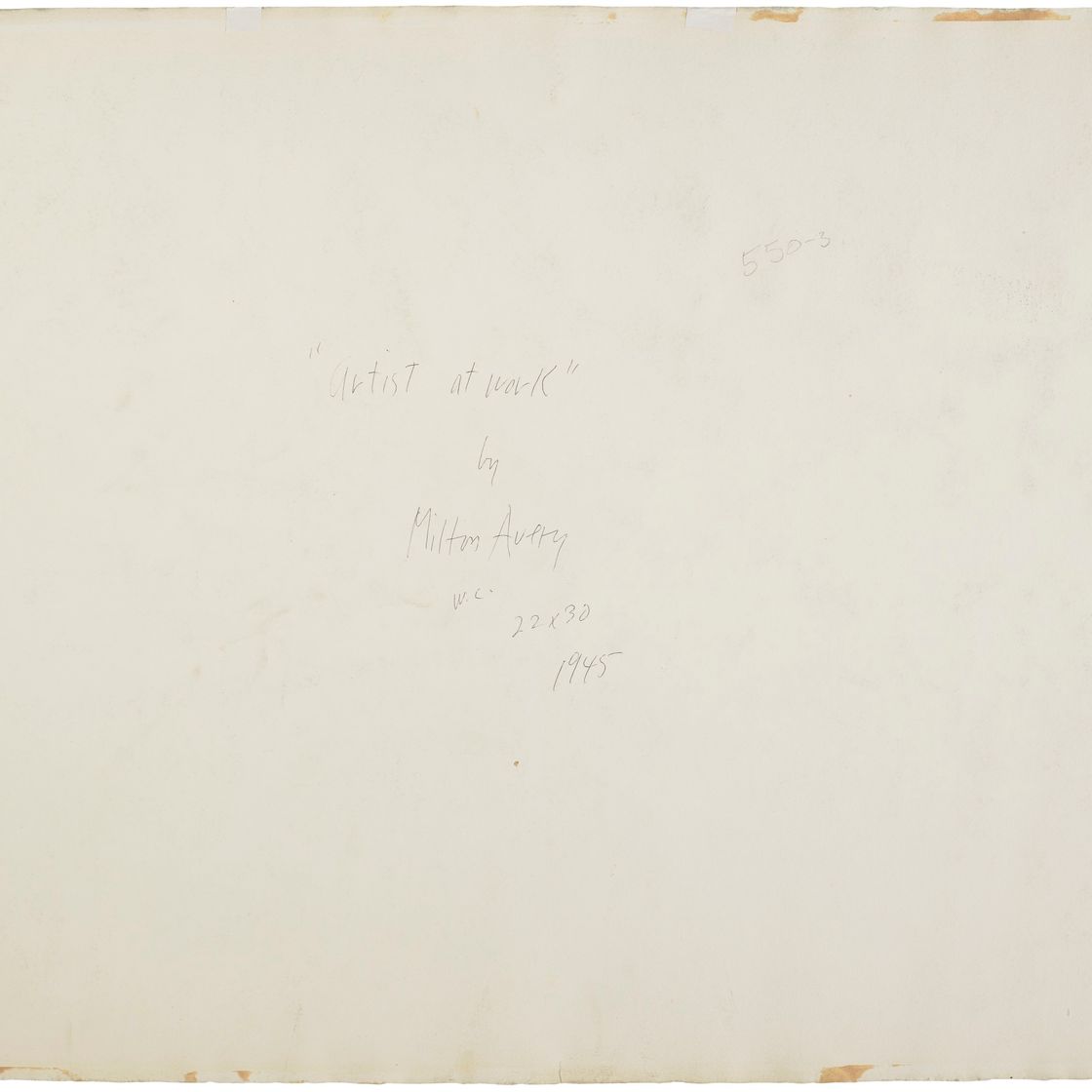 Milton Avery — Художник за работой, изображение 4
